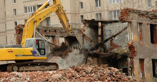 Демонтаж фасада в Троицке: цены за м2 от 364 рублей | Сварной-Трц
