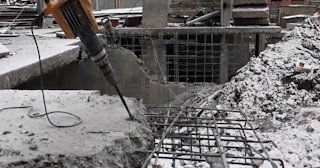 Демонтаж монолитного перекрытия в Троицке - Профессиональная разборка от 830 руб.